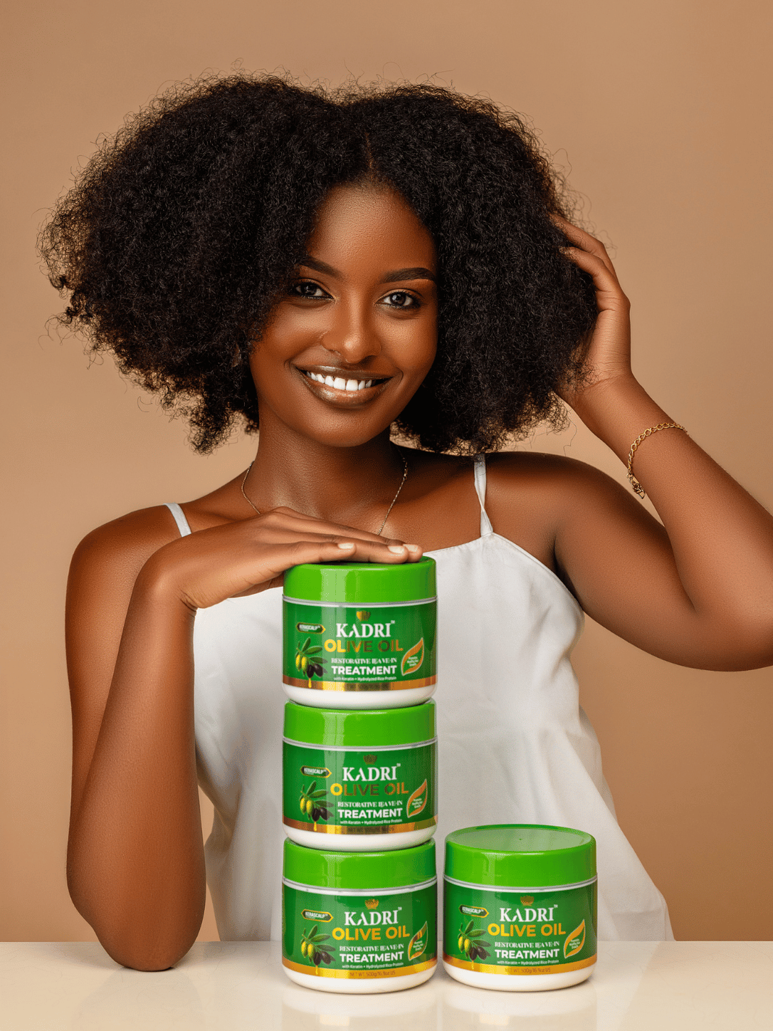 Olive Oil Restorative Leave-In Treatment — Keratin & Rice Protein